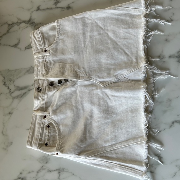 GRLFND white denim skirt - Picture 2 of 4